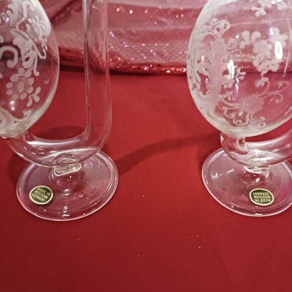 Set of 2 West Germany Sipping Glasses - Picture 5 of 8